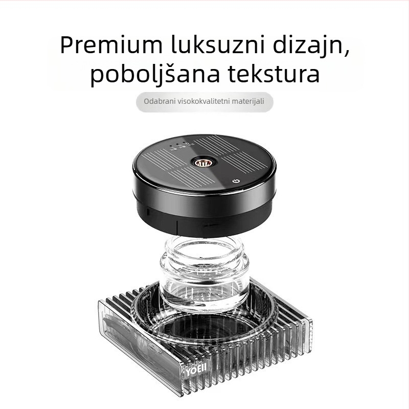 Solární automobilni difuzor mirisa, inteligentni elektronički sustav mirisa, automatsko prskanje pri pokretanju i zaustavljanju, uklanjanje mirisa i pročišćavanje zraka