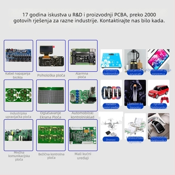 PCB pločica Pcba-gb13 — 12V, 2A; kapacitet 100000; za kuhinjski procesor hrane; pametan dom