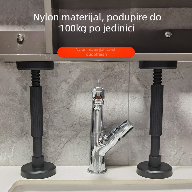 Podrška ormariću za kupaonicu - nylon dio, plastični materijal, Kemaixin, ubrizgavanje plastike