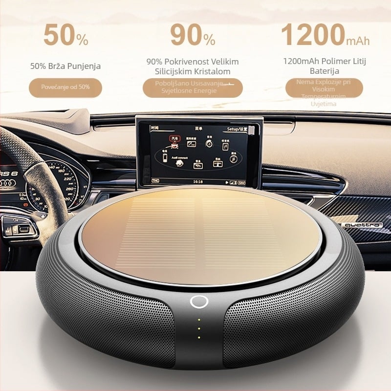 Solaran automobilni pročišćivač zraka i difuzor aromaterapije, CZ-Z2, kompatibilan sa svim modelima i stolnim računalom, 5V