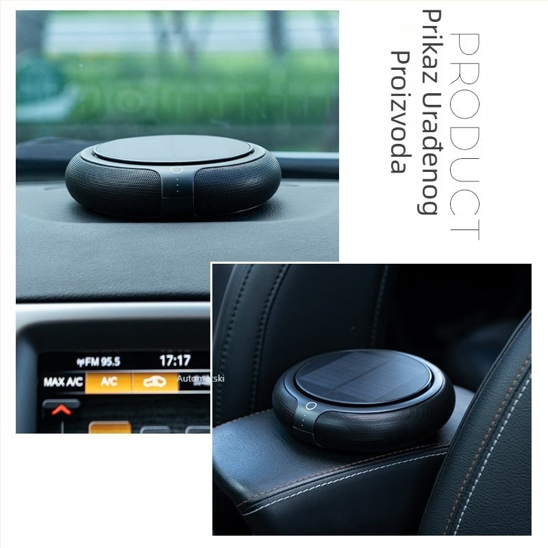 Solaran automobilni pročišćivač zraka i difuzor aromaterapije, CZ-Z2, kompatibilan sa svim modelima i stolnim računalom, 5V