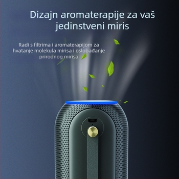 Automobilski pročišćivač zraka KT.9128 – uklanjanje mirisa i formaldehida, 5W, napajanje 5V, 5 milijuna negativnih iona, univerzalna uporaba u vozilu