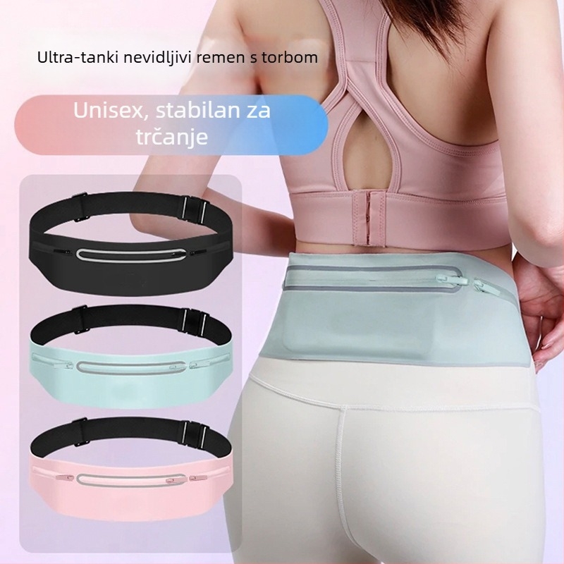 Trkaški pojas od Lycra (vodootporan; ultra lagan; otporan na habanje; tri džepa)