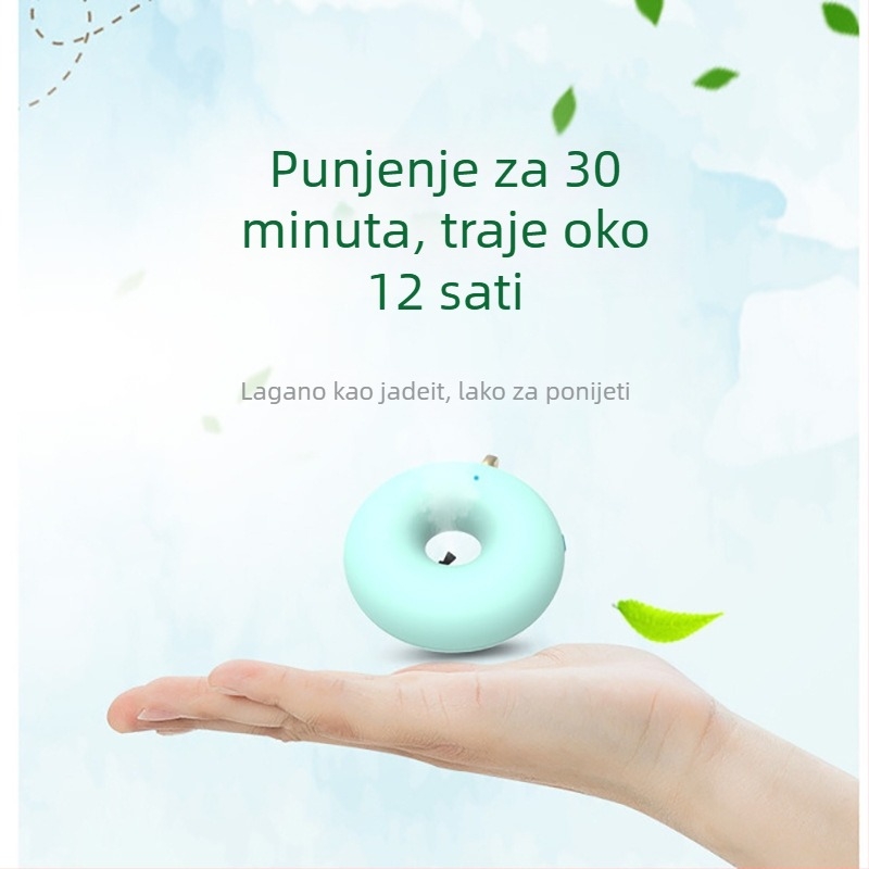 Temeixi Y13-33 Prijenosni USB pročistač zraka s tehnologijom negativnih iona, 50 m³/h, ≤36 dB, pogodan za prostorije do 10 m²