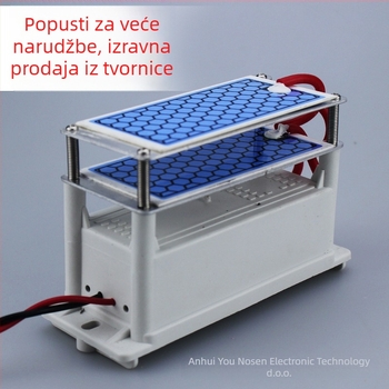 Ozonski generator za uklanjanje mirisa, formaldehida i dezinfekciju – tih rad (<36 dB), protok zraka 50 m3/h, napajanje AC, pogodan za prostorije 61 m2 i više