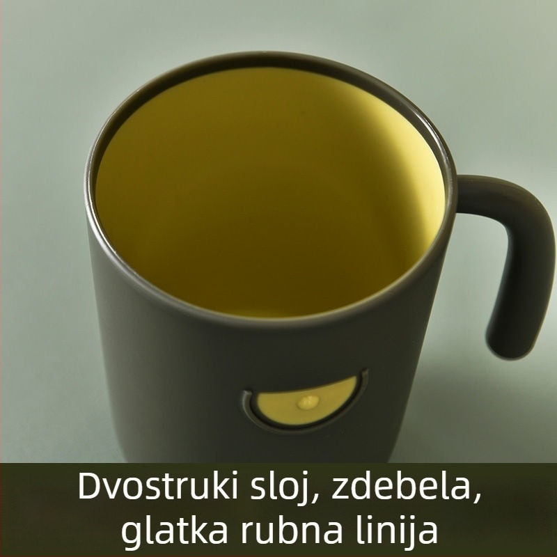 Čaša za četkice za zube za parove, kreativna kućna šalica za ispiranje usta, plastična, bez prilagođavanja, bez logotipa.