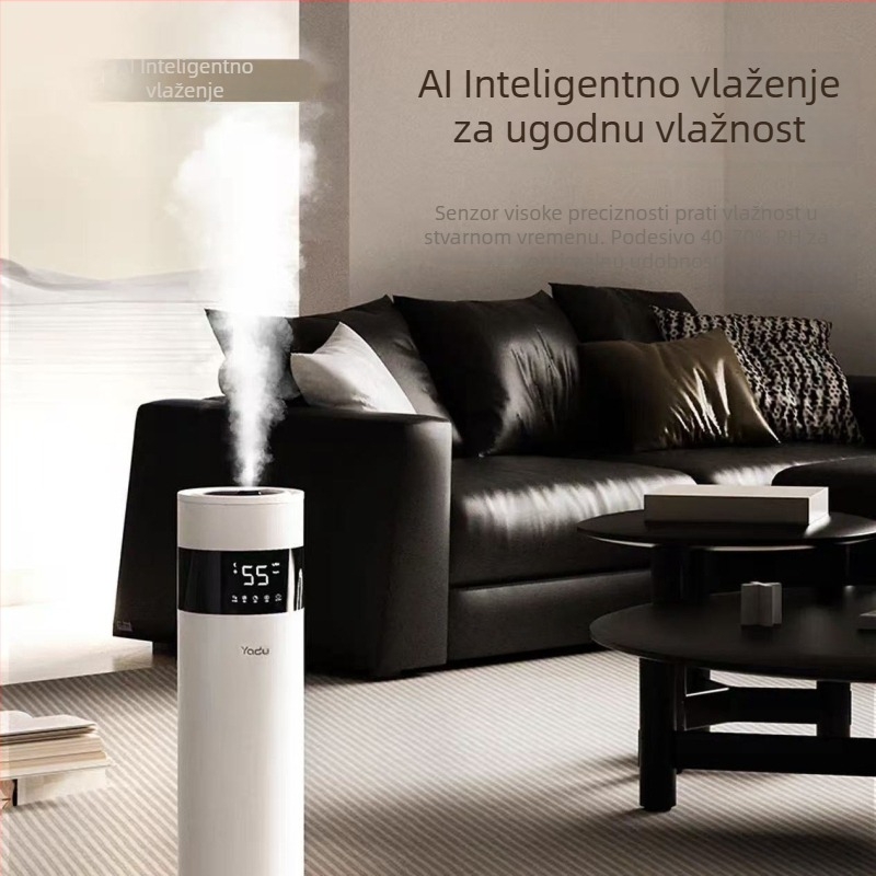 YADU podni ovlaživač zraka, 10 L spremnik, velika magla, UV sterilizacija, inteligentna kontrola vlage i inteligentna sterilizacija