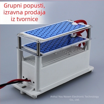 Kućni ozonator za dezinfekciju – uklanjanje mirisa i formaldehida, sterilizacija, niski zvuk 36 dB, protok zraka 50 m³/h, AC napajanje, pogodan za prostorije 61 m² i više