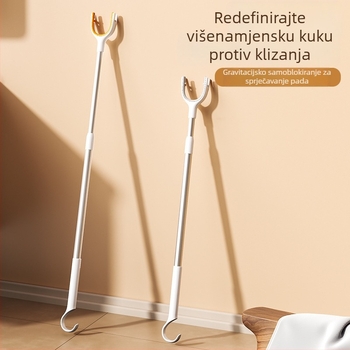 Proširiva šipka za sušenje odjeće s razdvojenim krajevima, za kućnu upotrebu