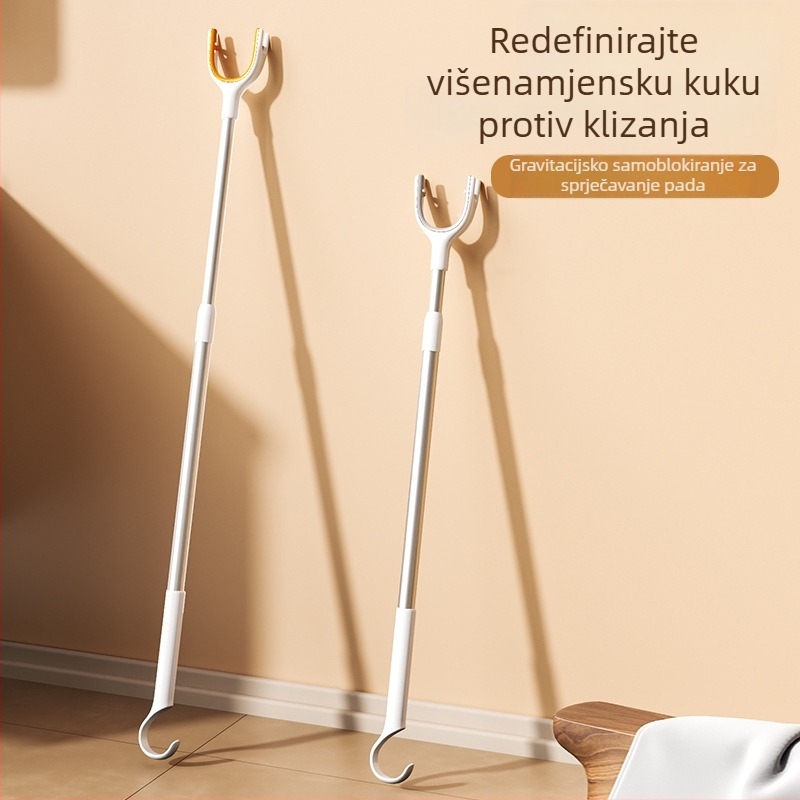 Proširiva šipka za sušenje odjeće s razdvojenim krajevima, za kućnu upotrebu