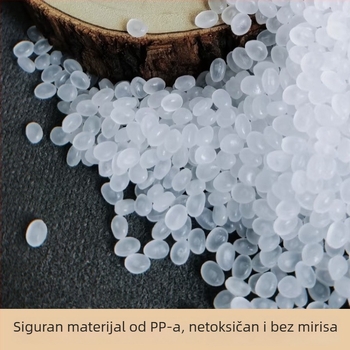 Plastični koš za skladištenje s poklopcem – stolni organizator za igračke, grickalice i sitnice, materijal PP, kapacitet 10–20 L