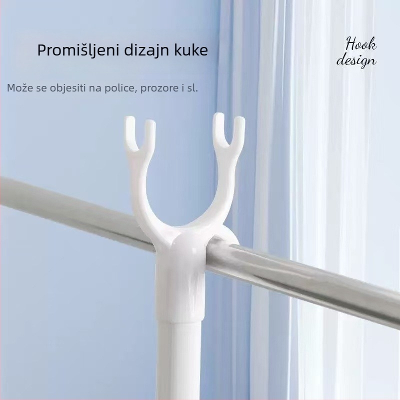 Jinran produživač šipke za sušenje odjeće | plastika, balkon, zidna montaža, modern stil