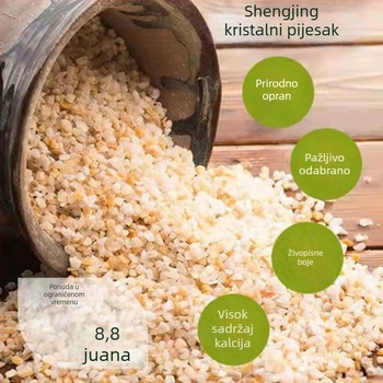 Dno akvarija pijesak – prirodni kristalni pijesak, grubi riječni pijesak, stijenski pejzaž dekoracija za akvarij