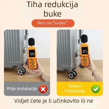 Poklopac kotača prtljage – tihi univerzalni kotači, dodaci za torbu, proljeće 2024