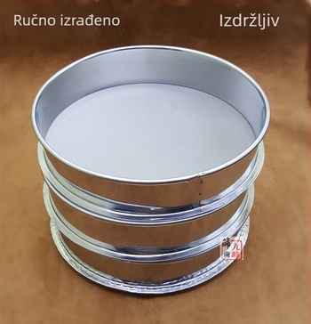 Standardni uzorak sito, 304 nehrđajući čelik, mreže 200/500/800/1000