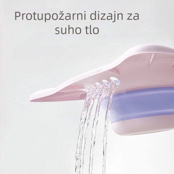 Postporođajni sjedeći bazen za analno čišćenje (Materijal: TPE/PP; Specifikacije: jedinstveni bazen; Marka: October Crystal)