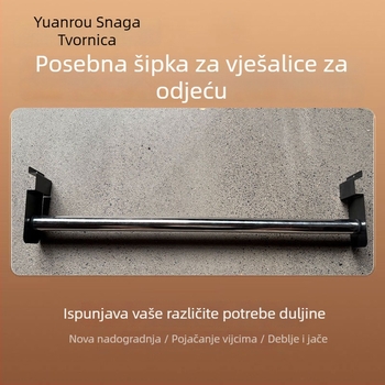 Držač za sušenje odjeće za balkon – drveni materijal, Nordic stil, lansirano ljeto 2017