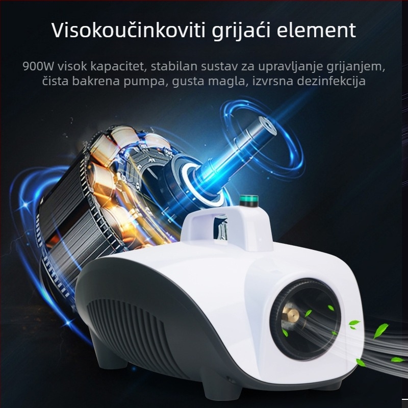 Automobilski pročišćivač zraka i dezinfekcija atomizacijom (Smart model, 900 W, 220 V, pogodno za sve modele automobila)
