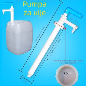 Ručna pumpa za tekućine za velike bačve – Dávkovač za gel za tuširanje, šampon i deterdžent; Marka: Drugo; Materijal: Drugo; Obrada i prilagođavanja: Ne; Privatna marka: Ne
