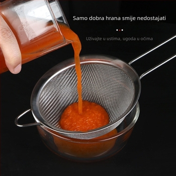 Nehrđajući čelik cjedilo-žlica | Double Win, moderni minimalistički dizajn