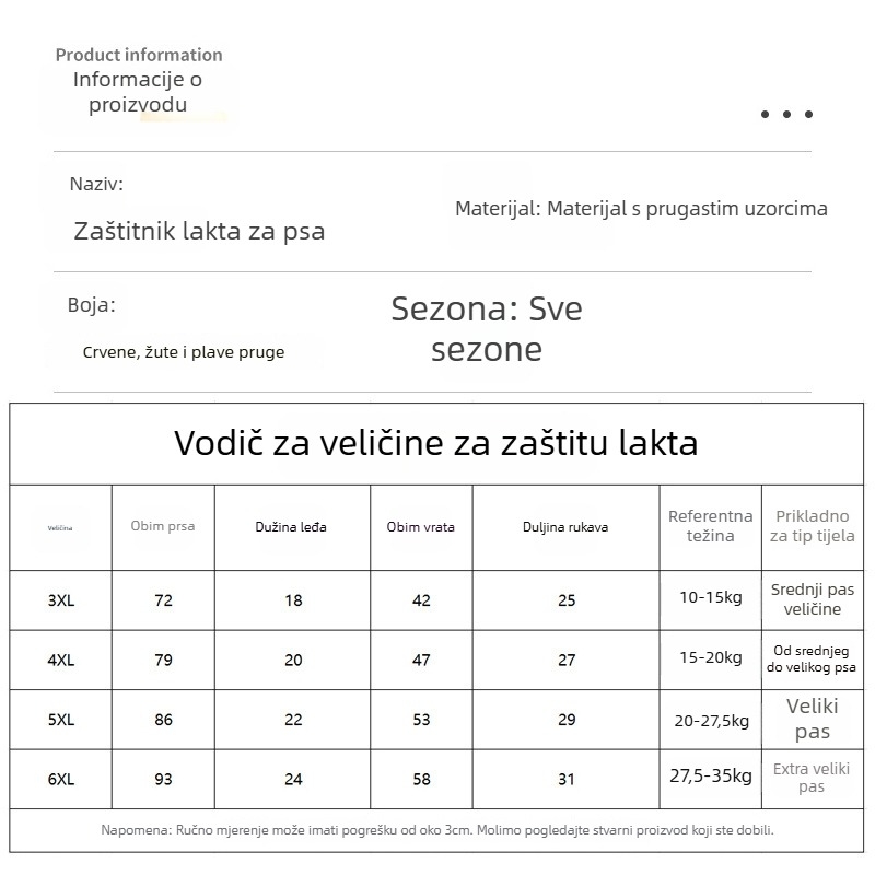 Paddy Bear Ležerna Psi Majica — Odjeća za Kućne Ljubimce