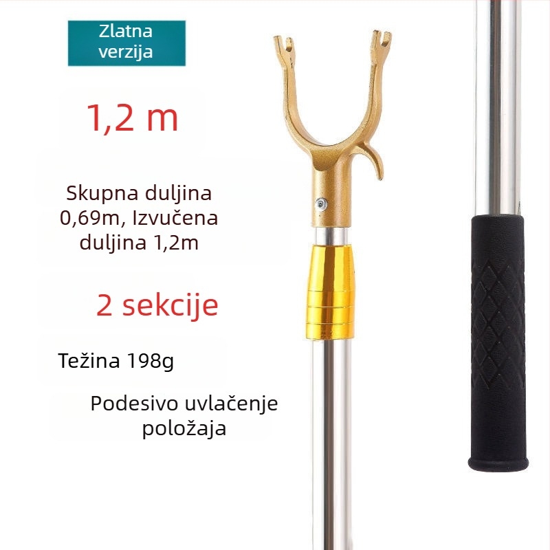 Teleskopska šipka za sušenje odjeće od aluminijske legure