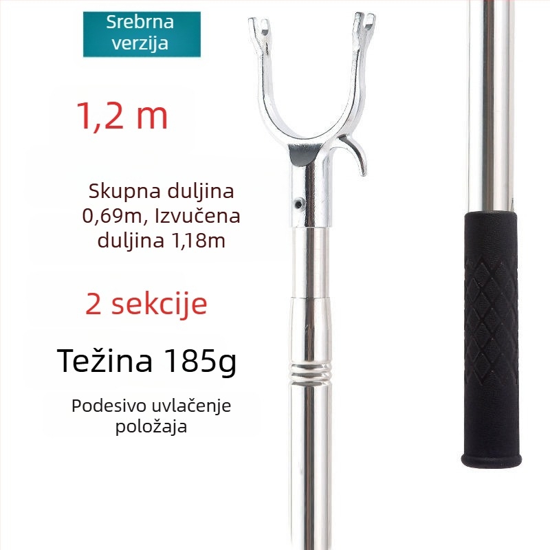 Teleskopska šipka za sušenje odjeće od aluminijske legure