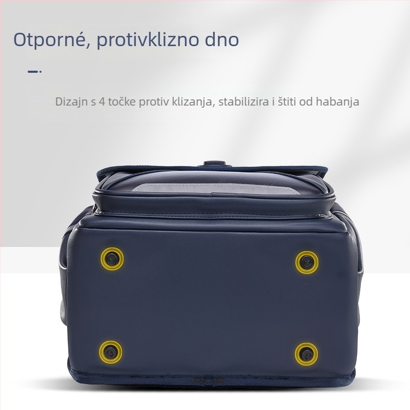 Dječji školski ruksak od PU kože, vodootporan i prozračan, otporan na habanje, ergonomske naramenice sa zračnim jastučićem, moderan svemirski dizajn, gradientna serija