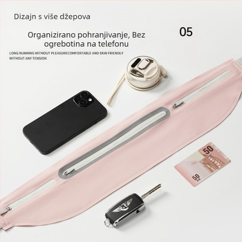 Pojasna torbica za telefon za trčanje – vodootporna, prozračna, ultra lagana, smanjuje opterećenje, Nylon-Lycra