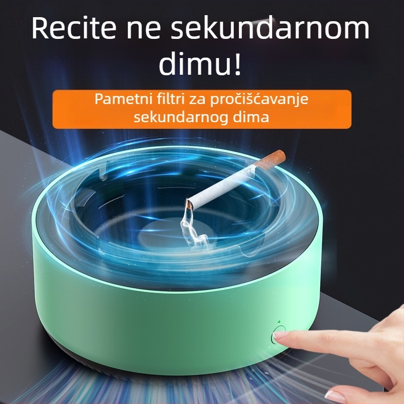 Pročišćivač zraka za dim – negativni ioni, tih (<36 dB), 50 m³/h, pogodna za 11–20㎡, nordijski stil, jednofilter za kućnu upotrebu