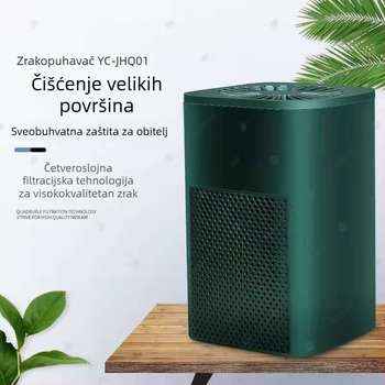 Pročišćivač zraka za kućnu upotrebu - uklanjanje formaldehida, HEPA filtracija, buka ispod 36 dB, USB napajanje, pogodno za 11–20 m²