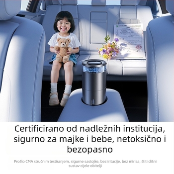 BASEUS DT mikromolekularni dvostruko djelotvorni dezodorant za automobil – pročišćivač zraka, model BS-CZ012, za sva vozila, težina 560