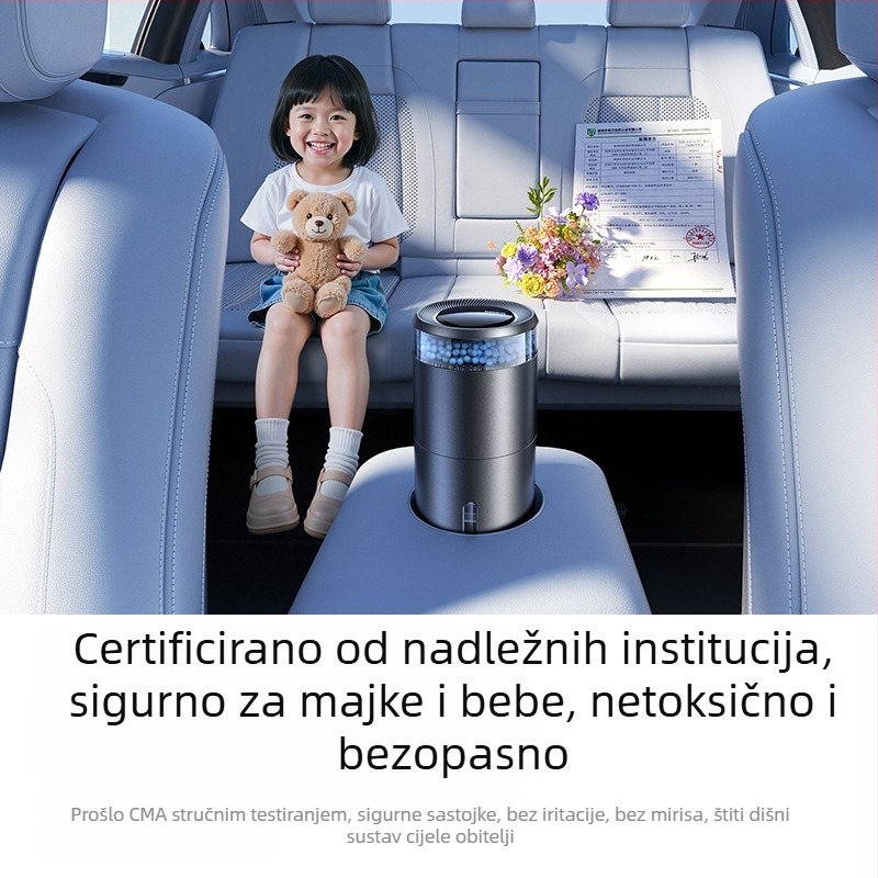 BASEUS DT mikromolekularni dvostruko djelotvorni dezodorant za automobil – pročišćivač zraka, model BS-CZ012, za sva vozila, težina 560