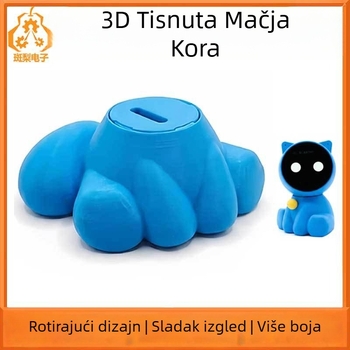 Meow Companion EchoEar 3D-otiskano rotirajuće vanjsko kućište za mačku, LCD-kompatibilno