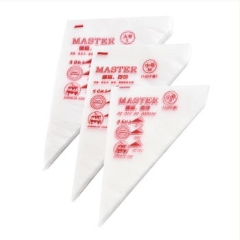 PE vrećica za ukrašavanje, 100 komada, s nastavcima za ukrašavanje keksa i torti