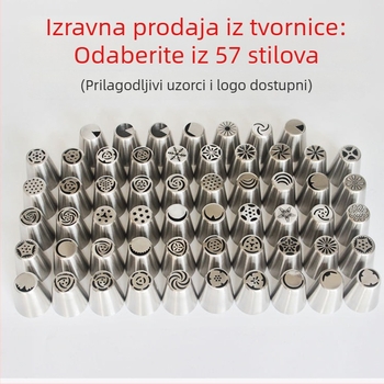 Chaoyu nehrđajući čelik duga za ukrašavanje kolača – za kreme