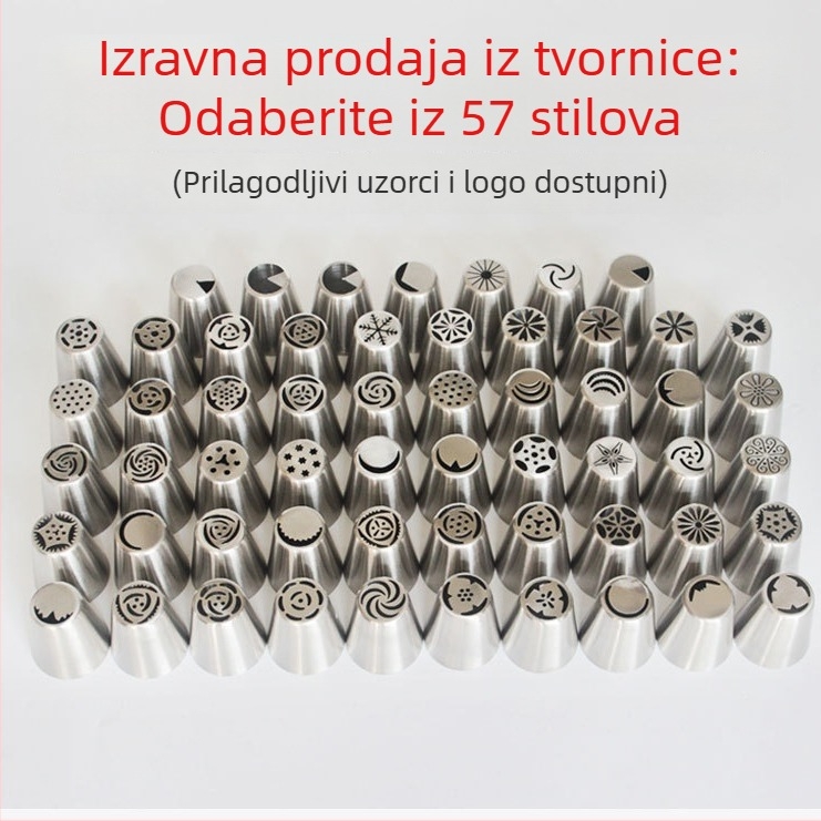 Chaoyu nehrđajući čelik duga za ukrašavanje kolača – za kreme