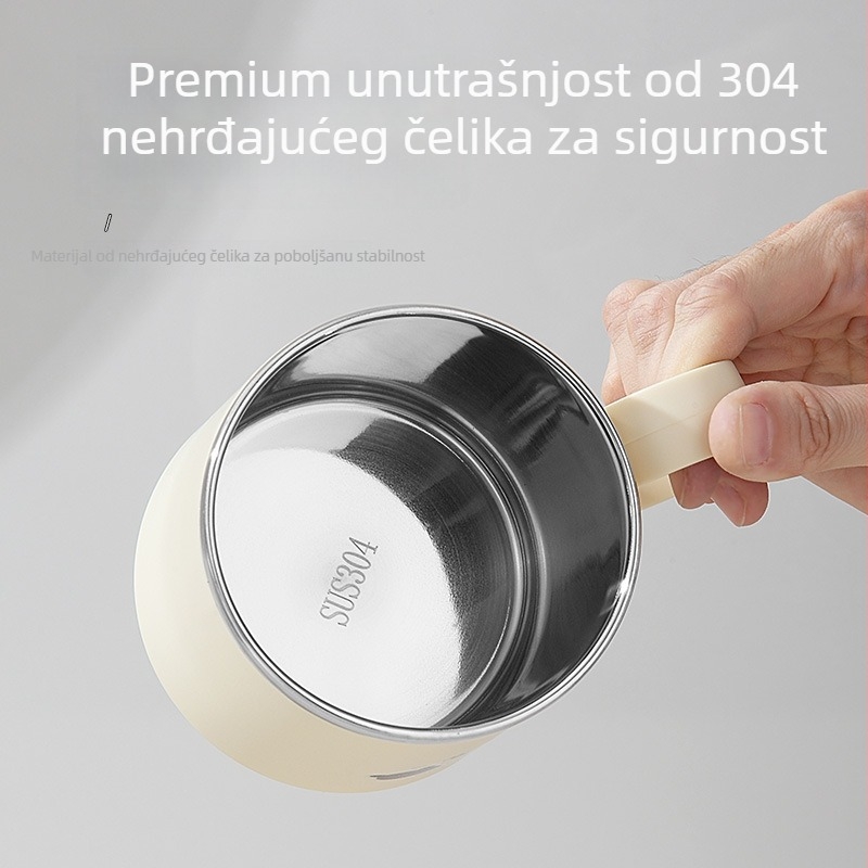 Čašica za četkicu i ispiranje usta, velika kapaciteta, prehrambena PP, mogućnost ispisa logotipa