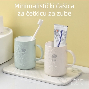 Set čaše za ispiranje usta i četkice za zube — debeli dizajn protiv plesni, obiteljsko pakiranje, SHIPAO; Materijal: Drugi; Specifikacije: Drugo; Bez prilagodbe