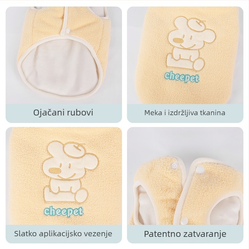 Prsluk za kućne ljubimce, crtani stil, poliester, marka Cheepet, model A617