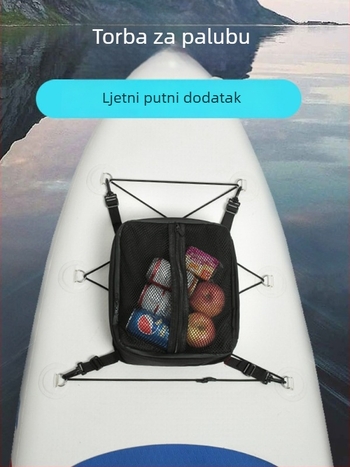 Torba za SUP izolaciju – najlon, universalna, višenamjenska mrežasta torba i palubna torba
