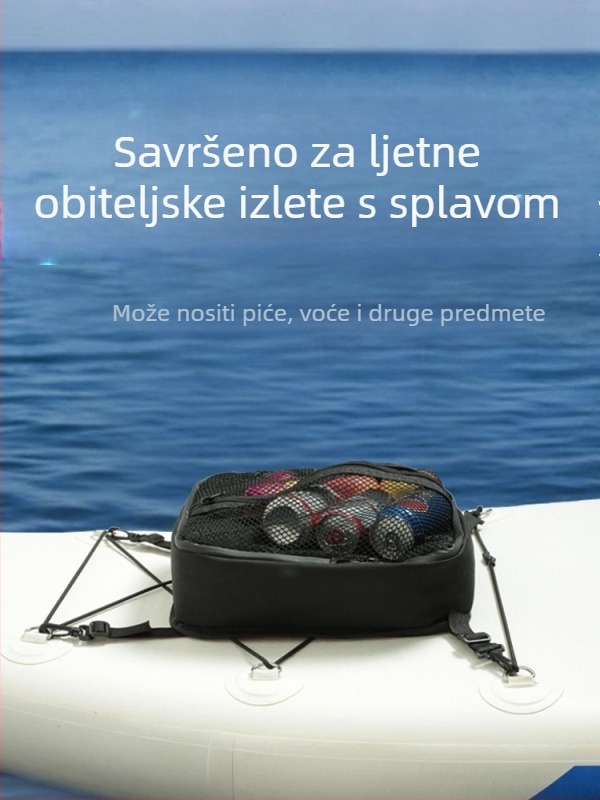 Torba za SUP izolaciju – najlon, universalna, višenamjenska mrežasta torba i palubna torba