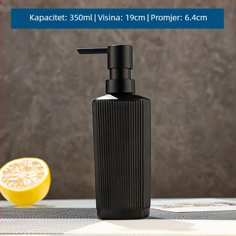 ABS plastični dozator za sapun s prilagodljivim logotipom, pogodan za sredstvo za dezinfekciju ruku, kremu za ruke i tekući deterdžent za suđe