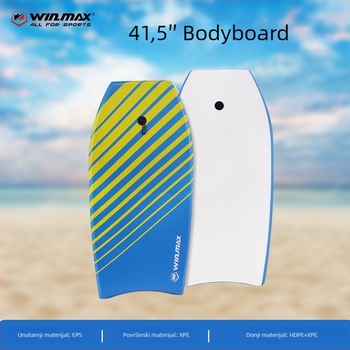 WIN.MAX surf tabla — XPE+EPS+HDPE konstrukcija, univerzalna uporaba