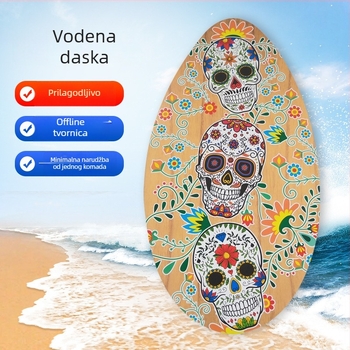 Hanson drveni Stand-Up Paddle Board – Surfboard za odrasle i djecu, jednosjedna vodena daska