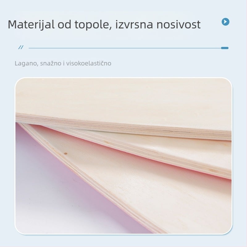 Hanson drveni Stand-Up Paddle Board – Surfboard za odrasle i djecu, jednosjedna vodena daska