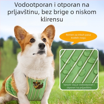 Pas za pse od Oxford platna, britski stil, odjeća za kućne ljubimce, univerzalno za sve pasmine (Materijal: Oxford; Kategorija: Odjeća; Stil: Britanski; Spol: Općenito)