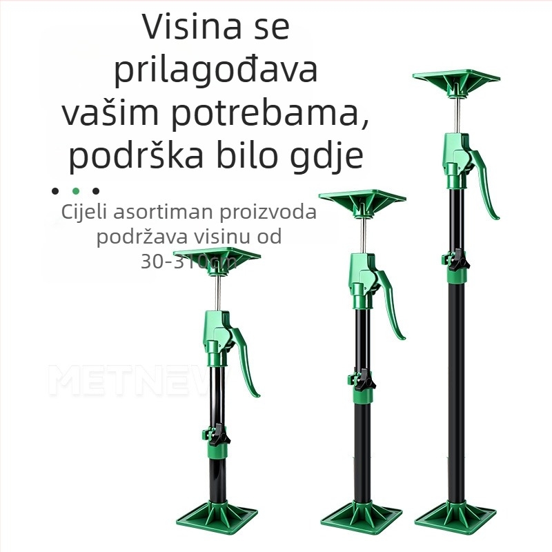 Langrui Prilagodljiva teleskopska plastična potporna šipka za montažu stenskog ormara