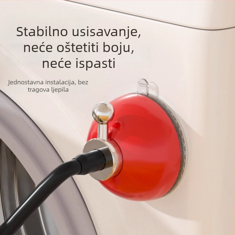 Plastična šipka za sušenje rublja za balkon, moderni minimalistički stil, teleskopski limiter, model Apanwrf3