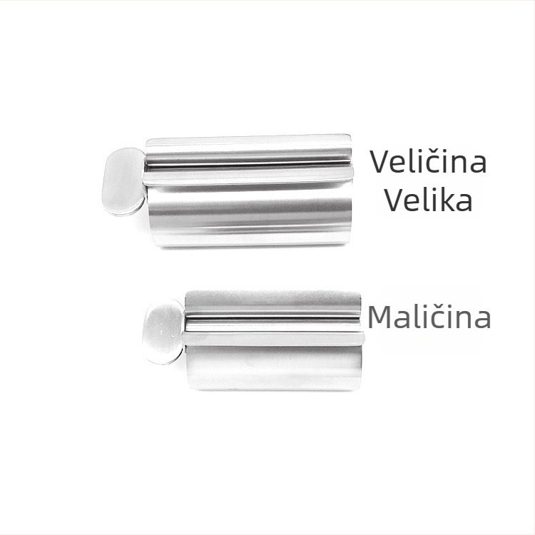 Iscijeđivač paste za zube Mingcheng, 304 nehrđajući čelik, ručni rotacijski mehanizam